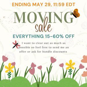 MOVING SALE!!!